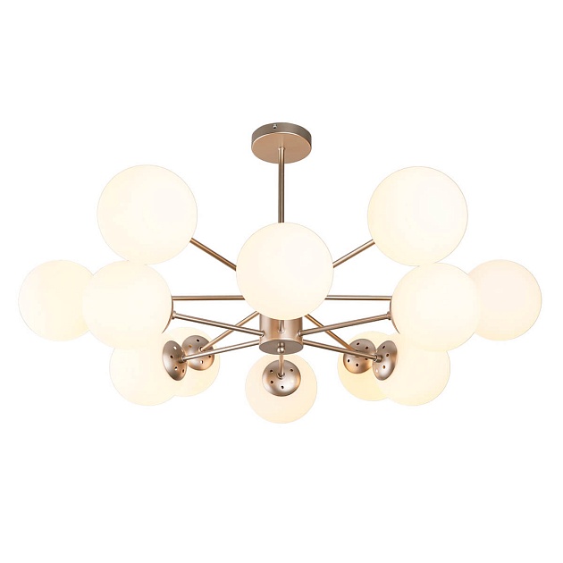 Подвесная люстра Escada ETHEREAL 2110/12P Nickel Фото № 