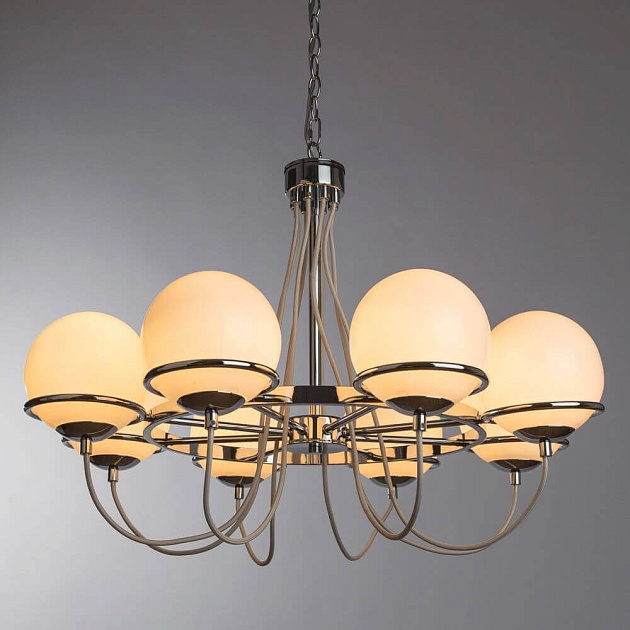 Подвесная люстра Arte Lamp Bergamo A2990LM-8CC Фото № 5