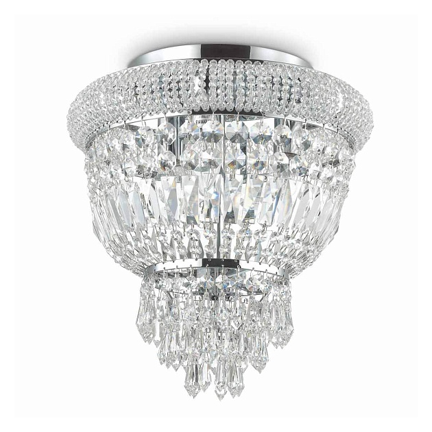 Потолочный светильник Ideal Lux Dubai PL3 Cromo 207162 изображение Потолочный светильник Ideal Lux Dubai PL3 Cromo 207162 Фото №