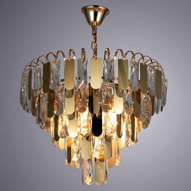 Подвесная люстра Arte Lamp Vivien A2719SP-6GO Фото № 2