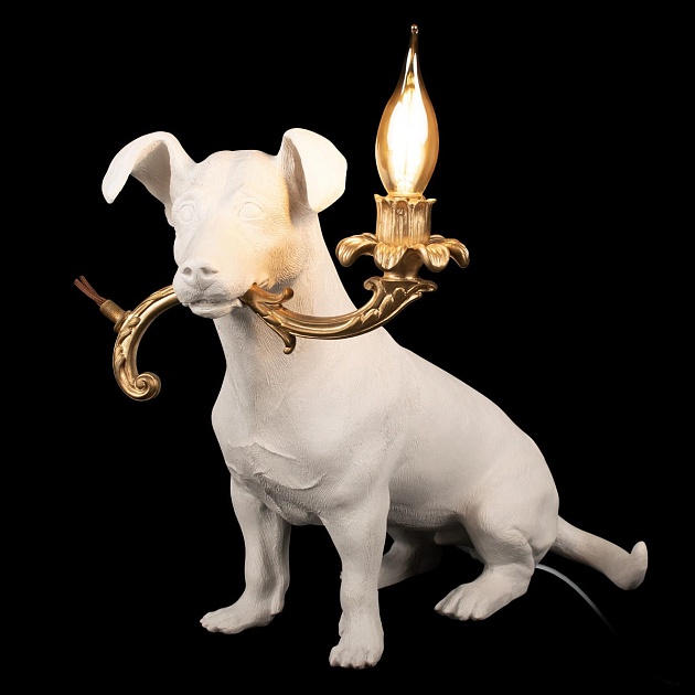 Настольная лампа Loft IT Dog 10312 White изображение 4 Настольная лампа Loft IT Dog 10312 White Фото № 4