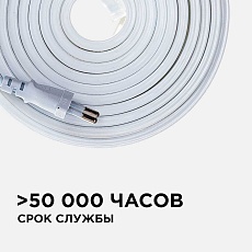Светодиодная влагозащищенная лента Apeyron 4,8W/m 60LED/m 5050SMD теплый белый 5M 10-05 5