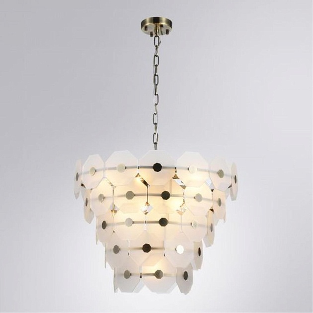 Подвесная люстра Arte Lamp Lambrusco A4069LM-13AB Фото № 5