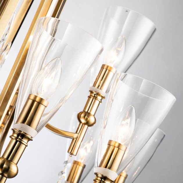 Подвесная люстра Favourite Lyra 2968-15P изображение 5 Подвесная люстра Favourite Lyra 2968-15P Фото № 5