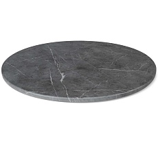 Кухонный стол Sheffilton SHT-TU12/90 МДФ черный/темный орех/мрамор премиум 2672060901 4