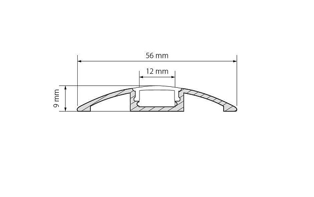Профиль Arlight ARH-FLAT-2000 ANOD 016149 изображение 2 Профиль Arlight ARH-FLAT-2000 ANOD 016149 Фото № 2