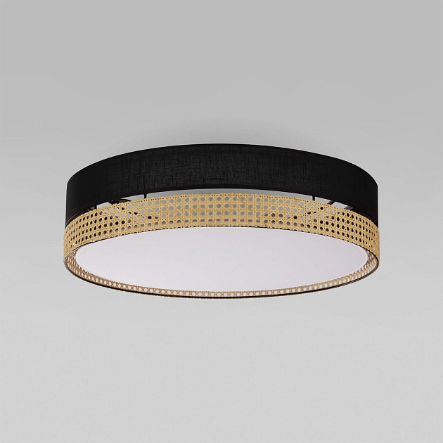 Потолочный светильник TK Lighting 6547 Paglia Black изображение Потолочный светильник TK Lighting 6547 Paglia Black Фото №