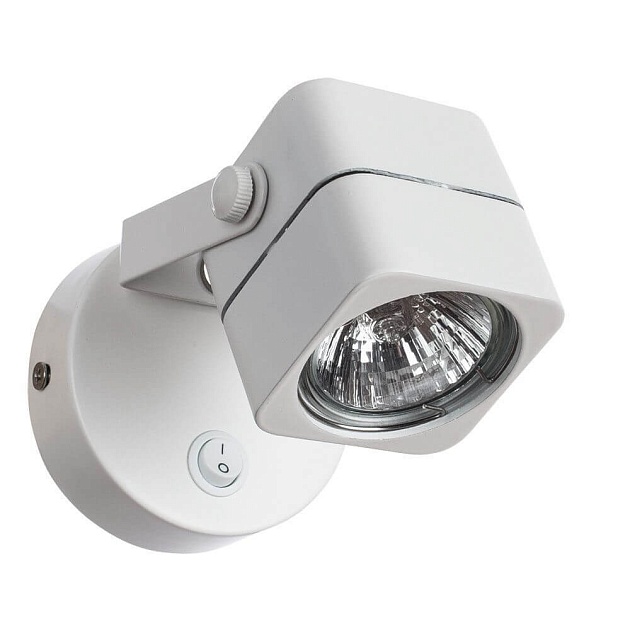 Спот Arte Lamp Lente A1314AP-1WH Фото № 