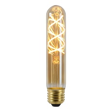 Лампа светодиодная диммируемая Lucide E27 5W 2200K янтарная 49035/05/62 3