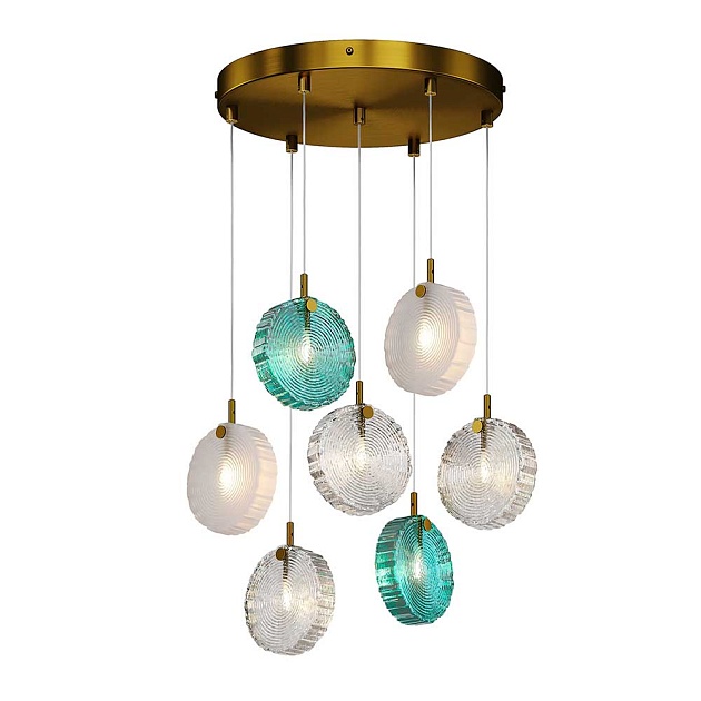 Подвесная люстра Maytoni Frozen MOD254PL-07BS Фото № 