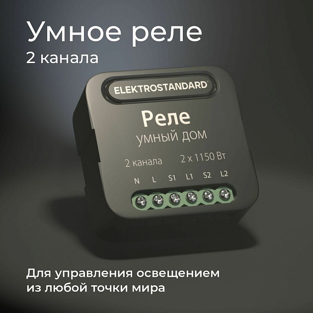 Реле Wi-Fi Elektrostandard 76007/00 4690389185083 Фото № 11