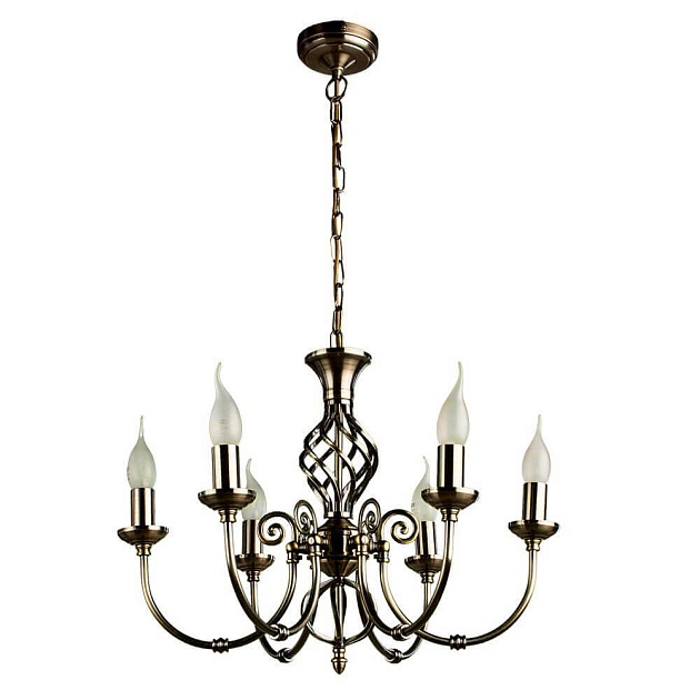 Подвесная люстра Arte Lamp Zanzibar A8392LM-6AB изображение Подвесная люстра Arte Lamp Zanzibar A8392LM-6AB Фото №