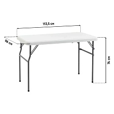 Комплект складной мебели Stool Group белый УТ000036671 1