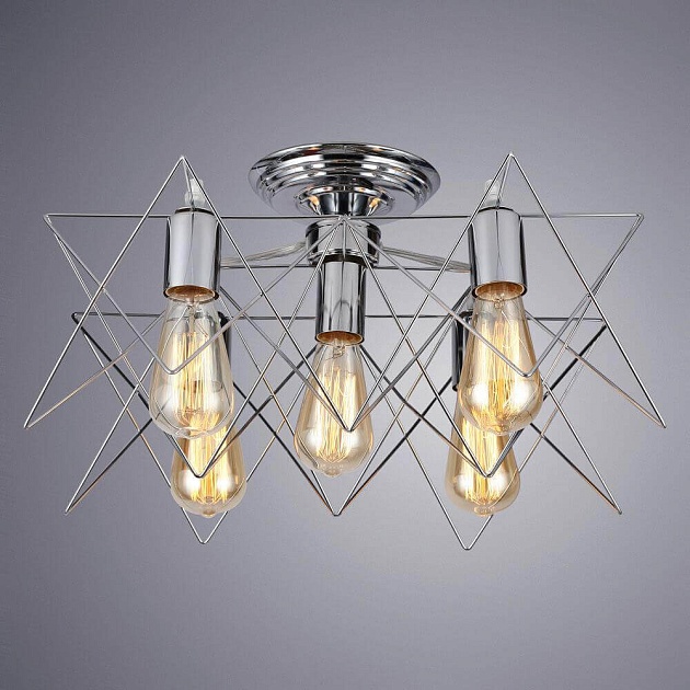 Потолочная люстра Arte Lamp A6048PL-5CC изображение 3 Потолочная люстра Arte Lamp A6048PL-5CC Фото № 3