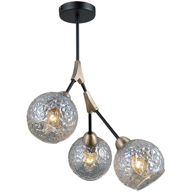 Подвесная люстра Illumico IL0263-3PSQ-79 BK AB Фото № 