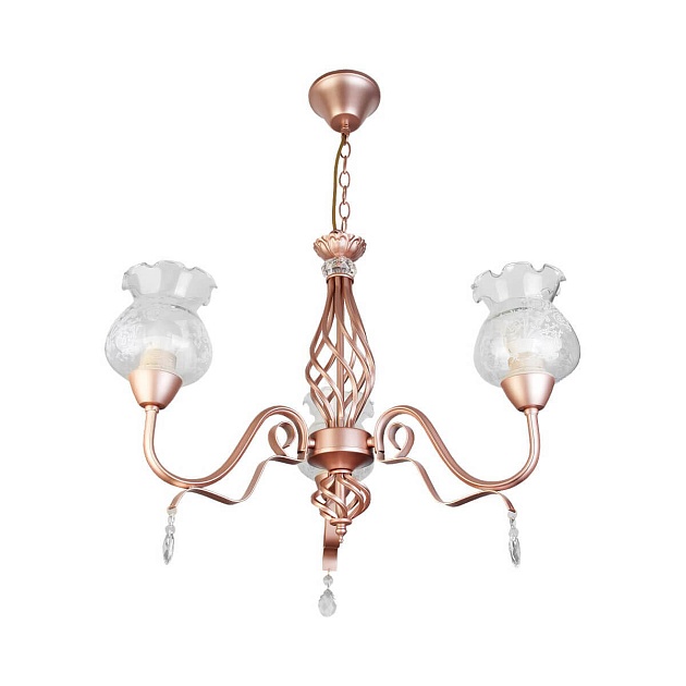 Подвесная люстра Toplight Kelli TL5680D-03PG изображение Подвесная люстра Toplight Kelli TL5680D-03PG Фото №