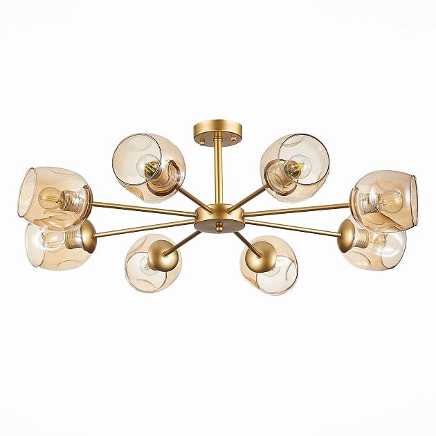 Потолочная люстра Evoluce Pallo SLE155412-08 изображение Потолочная люстра Evoluce Pallo SLE155412-08 Фото №