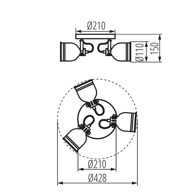Спот Kanlux DERATO EL-3O W-SR 35645 Фото № 3