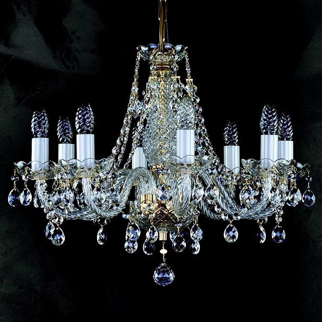 Подвесная люстра Artglass Magda VIII. Full Cut CE Фото № 