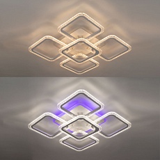 Потолочная светодиодная люстра Arte Lamp Splash A2534PL-90WH 3