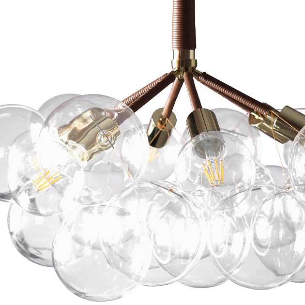 Подвесная люстра Loft IT Bunch 10048/6 Brown изображение 3 Подвесная люстра Loft IT Bunch 10048/6 Brown Фото № 3