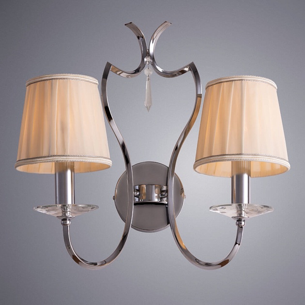 Бра Arte Lamp Andrea A6352AP-2CC изображение 2 Бра Arte Lamp Andrea A6352AP-2CC Фото № 2