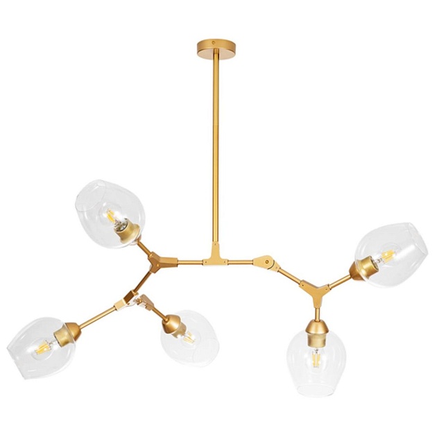 Подвесная люстра Arte Lamp Yuka A4103SP-5GO Фото № 