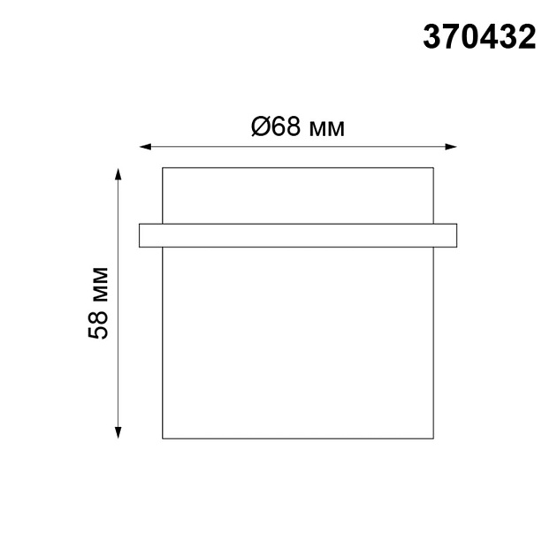 Встраиваемый светильник Novotech Spot Butt 370432 Фото № 5