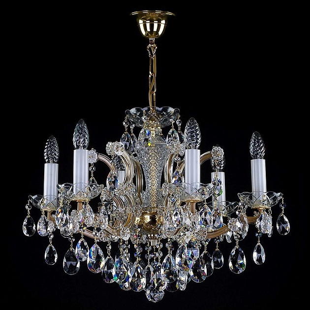 Подвесная люстра Artglass Maria Terezia 27 CE Фото № 