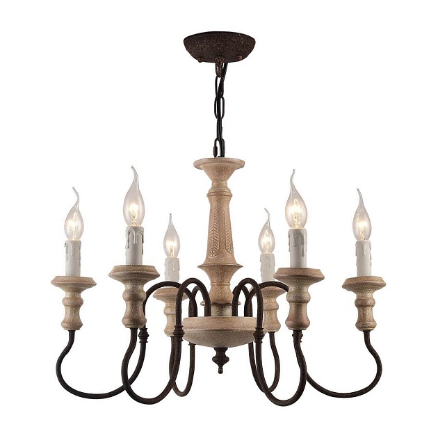 Подвесная люстра Arte Lamp A1700LM-6BR Фото № 