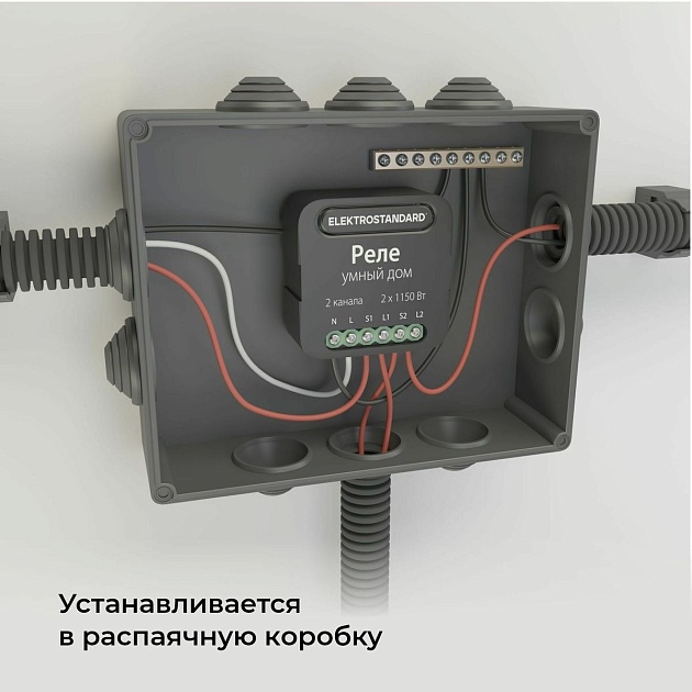 Реле Wi-Fi Elektrostandard 76007/00 4690389185083 Фото № 3