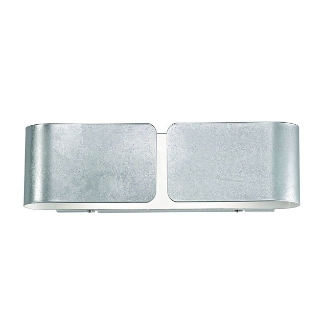 Настенный светильник Ideal Lux Clip AP2 Small Argento 088273 Фото № 