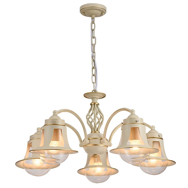 Подвесная люстра Arte Lamp A7022LM-5WG Фото № 
