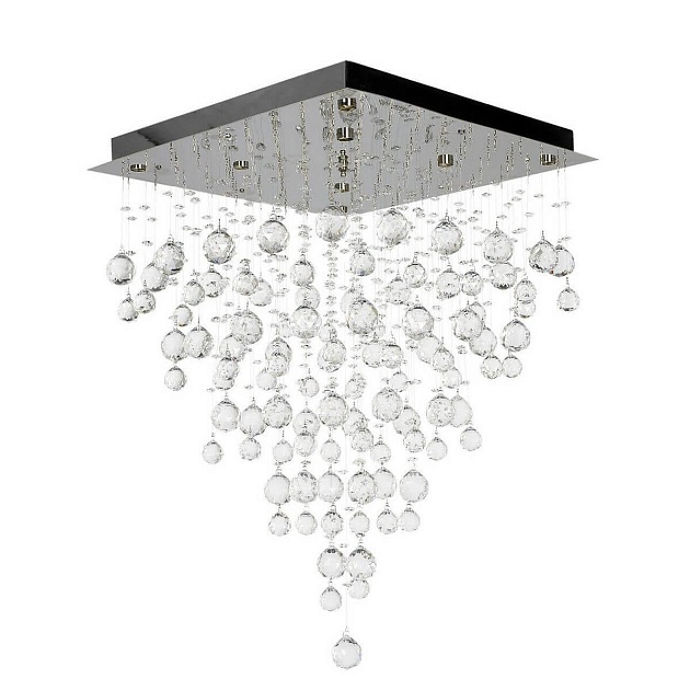 Каскадная люстра Lucia Tucci Grappolo 1800.8 Silver изображение Каскадная люстра Lucia Tucci Grappolo 1800.8 Silver Фото №