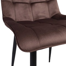 Кухонный стул AksHome Fred коричневый, велюр 83886 3