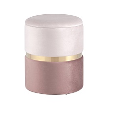 Пуф Stool Group Кэрри с ящиком велюр розовый 19A060VA-8167-33/30