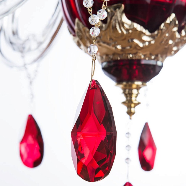 Подвесная люстра Divinare Simona 5125/10 LM-6 Фото № 3