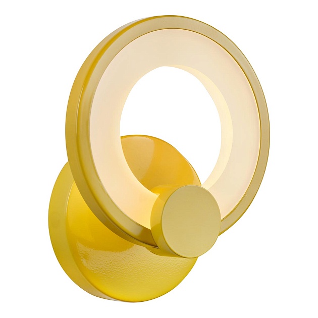 Настенный светильник iLedex Ring A001/1 Yellow Фото № 