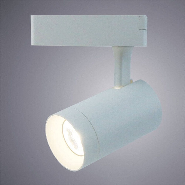 Трековый светодиодный светильник Arte Lamp Soffitto A1710PL-1WH Фото № 2