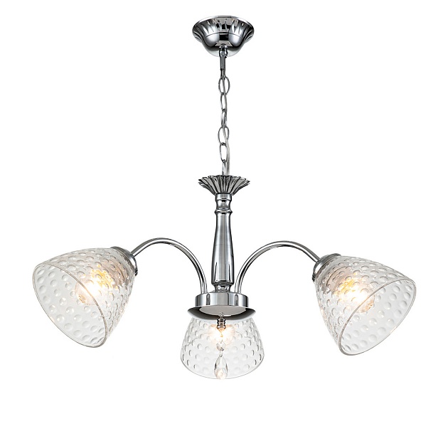 Подвесная люстра Escada Freesia 658/3PL Chrome изображение Подвесная люстра Escada Freesia 658/3PL Chrome Фото №
