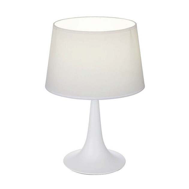 Настольная лампа Ideal Lux London TL1 Small Bianco 110530 изображение Настольная лампа Ideal Lux London TL1 Small Bianco 110530 Фото №