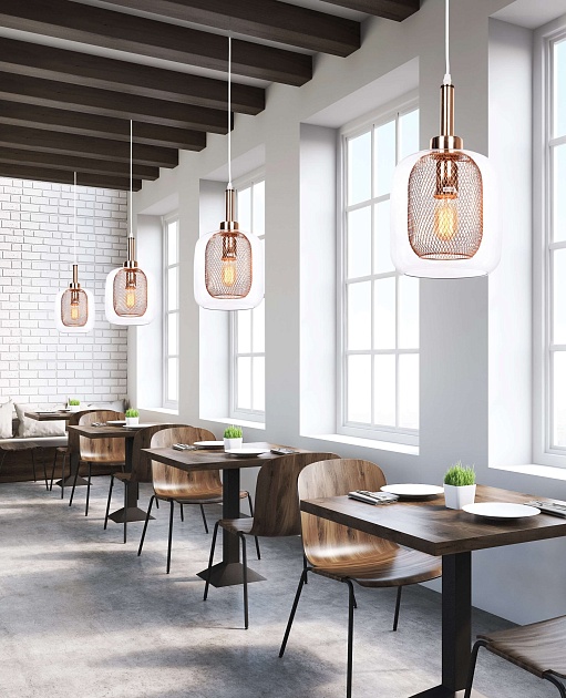 Подвесной светильник Lumina Deco Bessa LDP 11337 GD Фото № 3