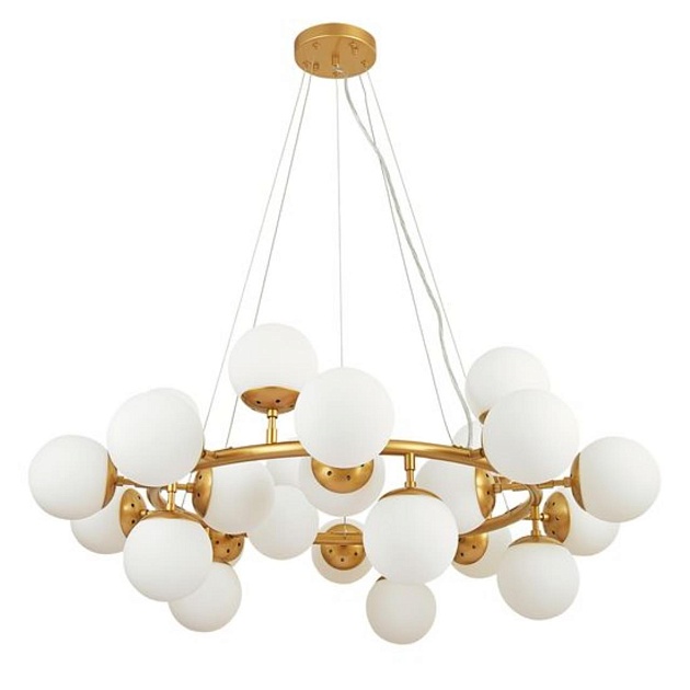 Подвесная люстра Arte Lamp Bolla A1664SP-25GO изображение Подвесная люстра Arte Lamp Bolla A1664SP-25GO Фото №