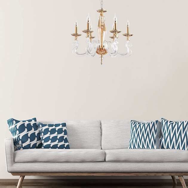 Подвесная люстра Divinare 5123/01 LM-6 Фото № 7