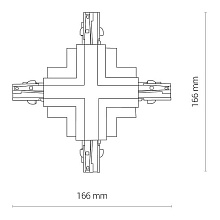 Коннектор X-образный Nowodvorski Ctls Power 8678 2