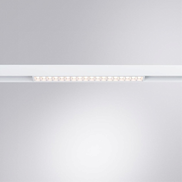 Трековый светодиодный светильник Arte Lamp Linea A4635PL-1WH Фото № 2