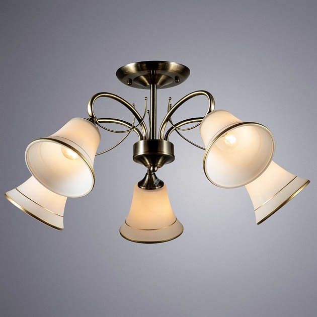 Потолочная люстра Arte Lamp Blossom A2709PL-5AB Фото № 3