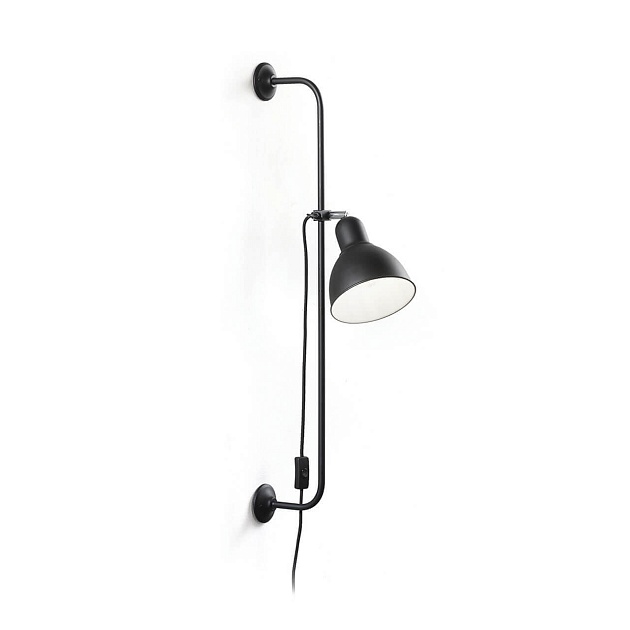 Спот Ideal Lux Shower AP1 Nero 179643 Фото № 1