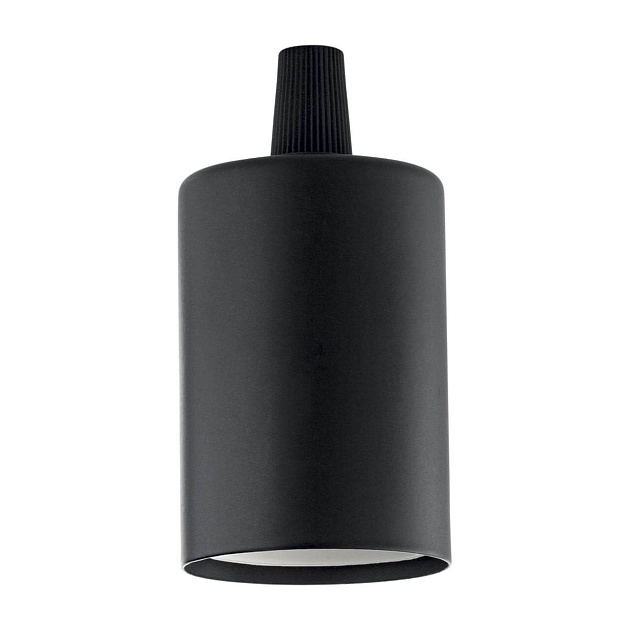 Патрон Ideal Lux Portalampada E27 Liscio Nero 242576 изображение Патрон Ideal Lux Portalampada E27 Liscio Nero 242576 Фото №