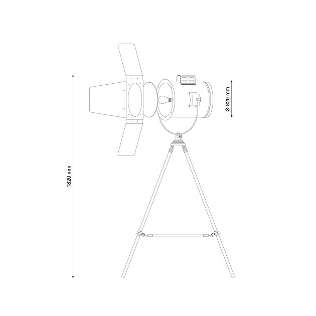 Торшер Lucia Tucci Riflettore 094 Фото № 2